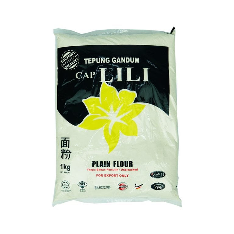 Tepung Cap Lili Plain Flour Unbleached 1kg Shopifull