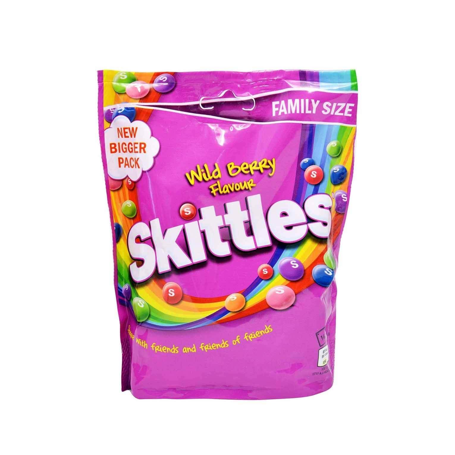 Skittles Wild Berry Flavour Candy Family Size 196gm Shopifull